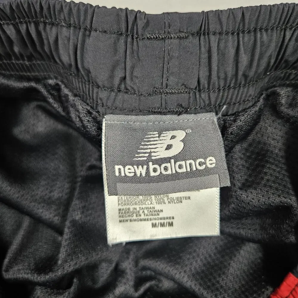 Vintage Rochester Rattlers Track Pants Men’s M New Balance Black MLL Y2K